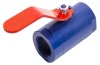 Кран шаровой разборный проходной полнопроходной муфтовый ручной КШ-Р.П.ПП.М.Р.НХИ.010.025.02.ХЛ1 DN 10 PN 2,5 МПа, корпус ст. 09Г2С, класс герметичности «А» по ГОСТ 9544-2015