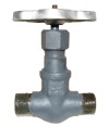 Клапан запорный сальниковый цапковый ручной 15с9бк DN 15 PN 10,0 МПа У1, корпус ст. 25, класс герметичности «А» по ГОСТ 9544-2015