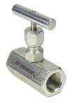 Клапан запорный игольчатый муфтовый ручной 14с64нж DN 15 PN 16,0 МПа У1, корпус ст. 20, класс герметичности «А» по ГОСТ 9544-2015