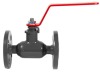 Кран шаровой цельносварной проходной полнопроходной фланцевый ручной КШ-Ц.П.ПП.Ф.Р.НХИ.020.040.01.У DN 20 PN 4,0 МПа, корпус ст. 20, класс герметичности «А» по ГОСТ 9544-2015 (газ)