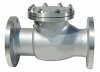 Клапан обратный поворотный фланцевый 19с19нж DN 80 PN 16,0 МПа У1, корпус ст. 20Л