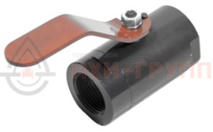 Кран шаровой разборный проходной полнопроходной муфтовый ручной КШ-Р.П.ПП.М.Р.НХИ.015.016.01.У DN 15 PN 1,6 МПа, корпус ст. 20, класс герметичности «А» по ГОСТ 9544-2015