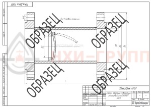 Обратный клапан поворотный фланцевый 19нж38нж DN 200 PN 4 МПа УХЛ1, корпус ст. 12Х18Н10Т