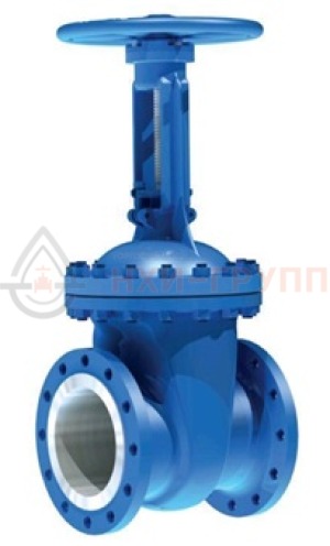 Клиновая задвижка литая с выдвижным шпинделем фланцевая ручная 30нж64нж DN 80 PN 2,5 МПа УХЛ1, корпус ст. 12Х18Н9ТЛ, класс герметичности «А» по ГОСТ 9544-2015