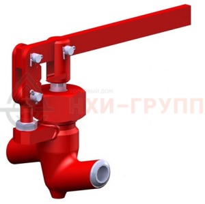 регулирующий клапан под приварку ручной 9с-3-3-2 DN 50 PN 6,3 МПа Т425 °С, корпус ст. 20