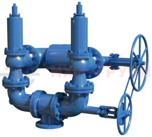 Блок предохранительных клапанов БПУ 25-40 ХЛ1 50лс01нж