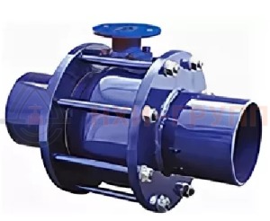 Шаровой кран разборный проходной полнопроходной под приварку под электропривод КШ-Р.П.ПП.П.ЭП.НХИ.065.016.02.ХЛ1 DN 65 PN 1,6 МПа, корпус ст. 09Г2С, класс герметичности «А» по ГОСТ 9544-2015