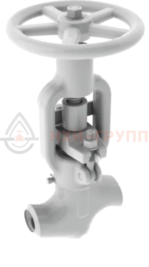 Запорный клапан (вентиль) под приварку ручной 1с-15-6 DN 65 PN 9,8 МПа Т540 °С, корпус ст. 12Х1МФ