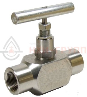 Запорный клапан сальниковый муфтовый ручной 15лс68нж DN 40 PN 10 МПа ХЛ1, корпус ст. 09Г2С, класс герметичности «А» по ГОСТ 9544-2015