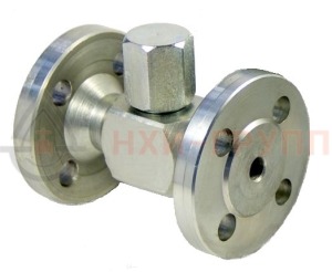 Обратный клапан подъемный фланцевый 16нж48нж DN 15 PN 6,3 МПа УХЛ1, корпус ст. 12Х18Н10Т, класс герметичности «А» по ГОСТ 9544-2015