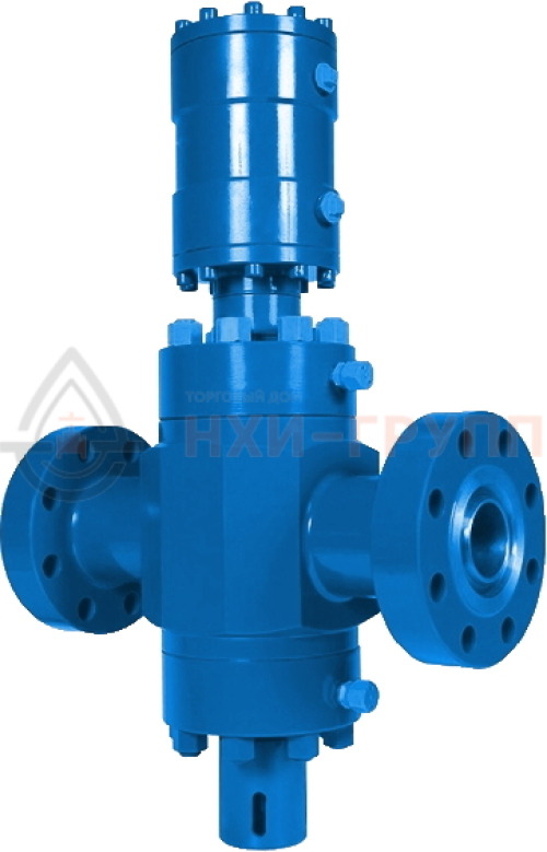 Задвижка шиберная маслозаполненная фланцевая с гидроприводом ЗМГ-50х70 К2 DN 50 (2") Pр 70 МПа (10000 psi) ХЛ1/УХЛ1, класс герметичности «А» по ГОСТ 9544-2015