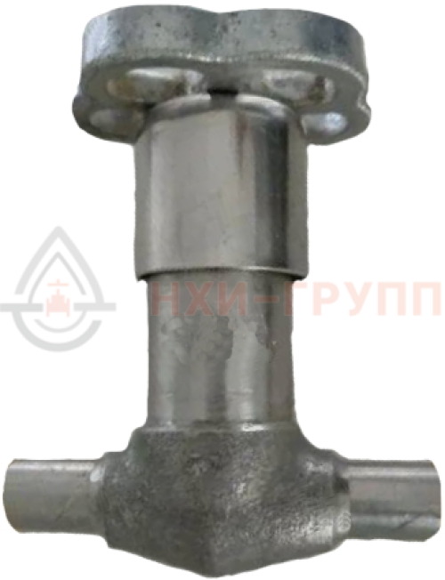 Клапан запорный сальниковый под приварку ручной НХИ21152-015-00 DN 15 PN 20,0 МПа Тmax +200 °С, корпус ст. 08Х18Н10Т(12Х18Н10Т), класс герметичности «А» по ГОСТ 9544-2015