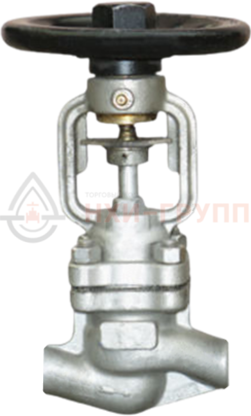 Клапан запорный сильфонный под приварку ручной 15с66нж DN 25 PN 1,6 МПа У1, корпус ст. 25Л, класс герметичности «А» по ГОСТ 9544-2015