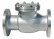 Клапан обратный поворотный фланцевый 19с19нж DN 200 PN 16,0 МПа У1, корпус ст. 20Л