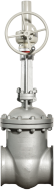Задвижка клиновая с выдвижным шпинделем под приварку с редуктором 31нж545нж DN 250 PN 16,0 МПа УХЛ1, корпус ст. 12Х18Н9ТЛ, класс герметичности «А» по ГОСТ 9544-2015