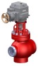 Клапан регулирующий под приварку с электроприводом (МЭОФ-250/25-0,25У-99К) 6с-12-4-1Э DN 300 PN 6,3 МПа Т425 °С, корпус ст. 25Л