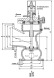 Клапан предохранительный фланцевый 7с-6-1 DN 150 PN 4,0 МПа Т450 °С, корпус ст. 25Л
